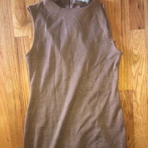 Suede Dress